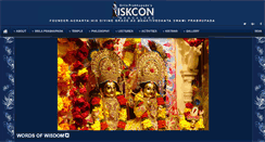 Desktop Screenshot of iskconmangalore.org
